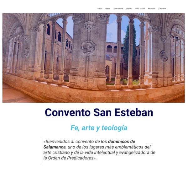 web convento san esteban