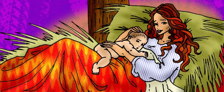 Cuando se cumplió el tiempo, Dios envió a su Hijo, nacido de una mujer... para que recibiéramos el ser hijos por adopción.