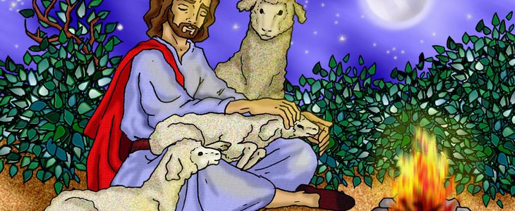 El Buen Pastor da la vida por las ovejas