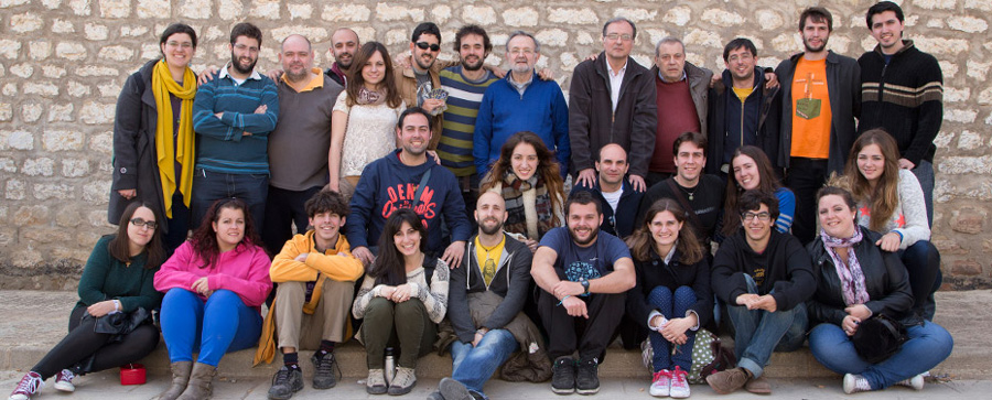 Participantes en la Pascua rural de Albarracín