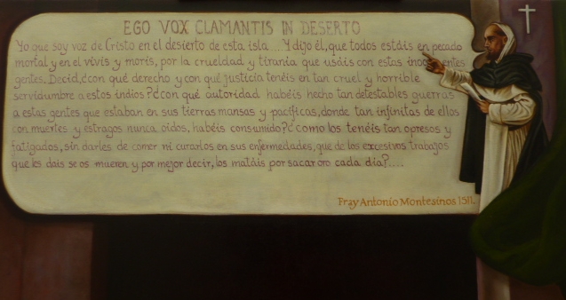 Sermón de Montesino, Francis de Blas
