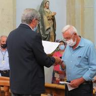 Admisión en la Fraternidad de Segovia de D. César Ayuso