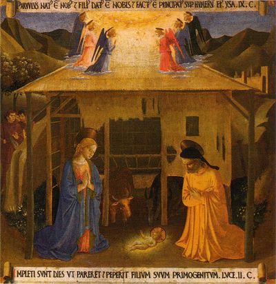 Tercer misterio gozoso: El nacimiento de Jesús en Belén