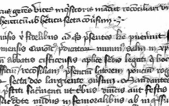 Carta de Santo Domingo a las monjas