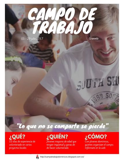 carte campo trabajo dominicos 2017