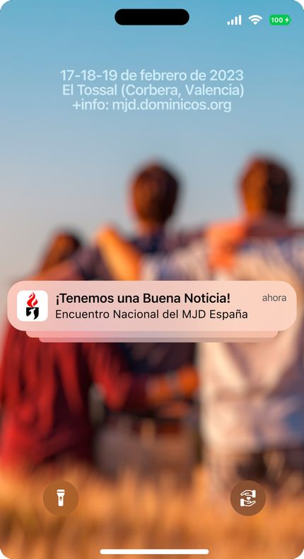 cartel encuentro mjd 2023 fe y esperanza cartel encuentro mjd 2023 fe y esperanza