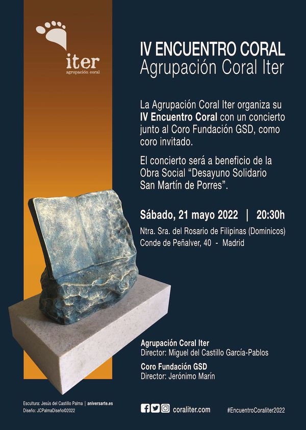 cartel IV encuentro coral