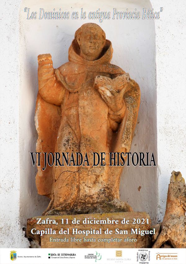 Cartel Los Dominicos en la antigua Provincia Bética - VI Jornada de Historia