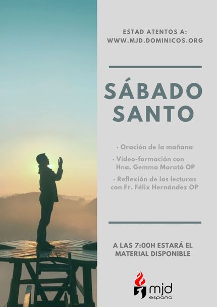 Cartel Sabad Santo mjd 2020