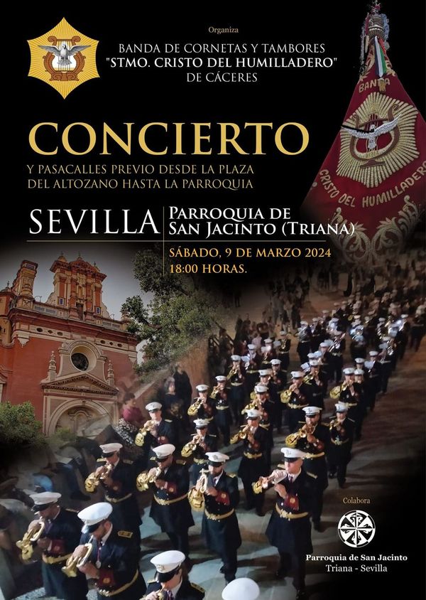 concierto sevilla cornetas tambores 2024