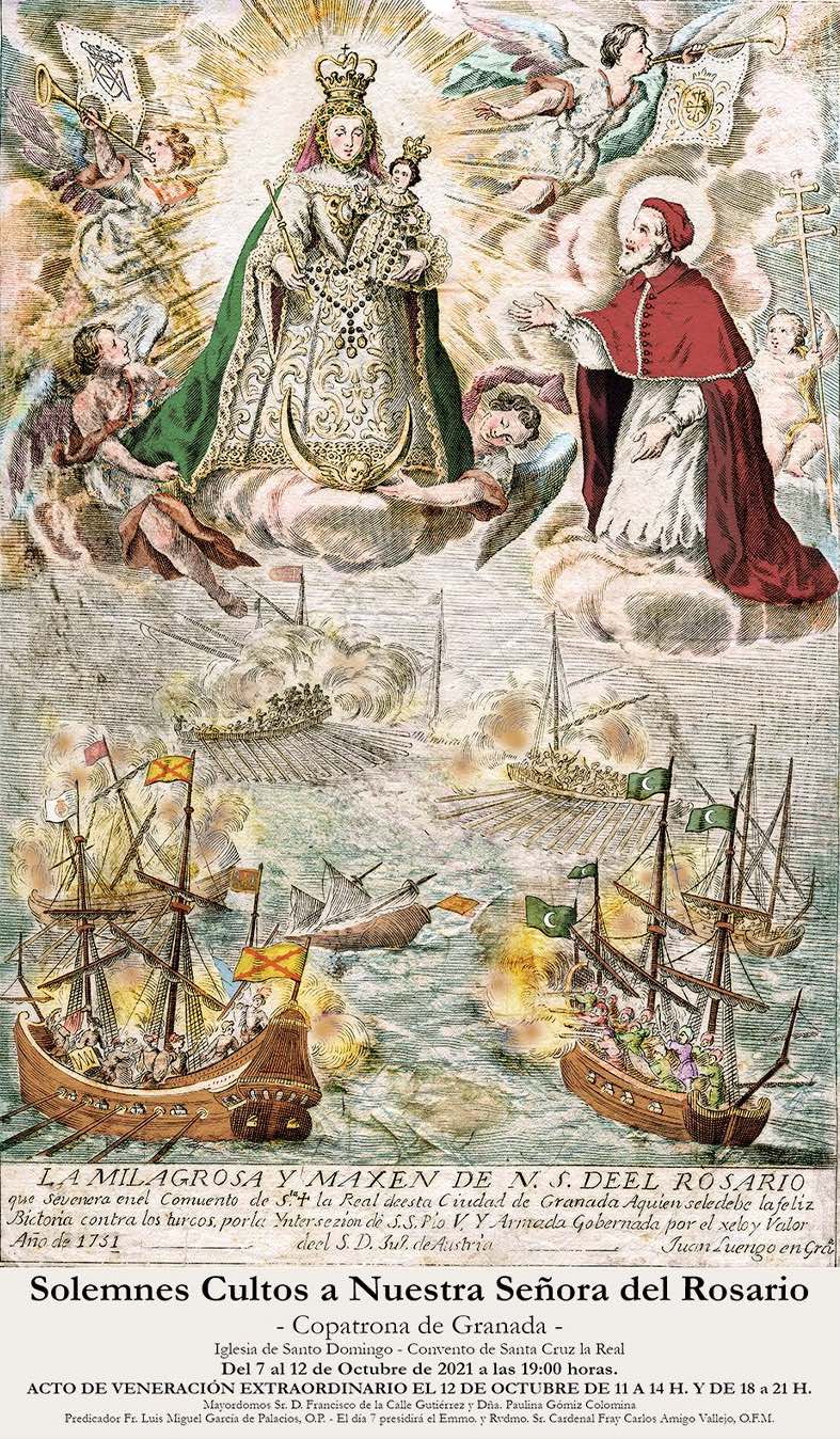cultos virgen rosario granada 2021