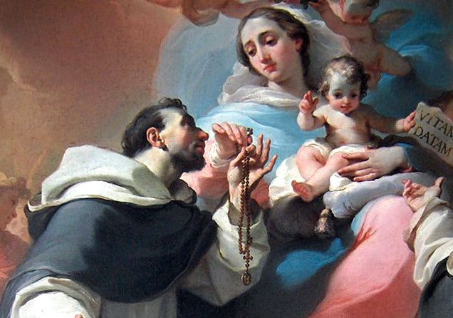 El amor de Santo Domingo a la Virgen María