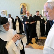encuentro leon xiv monjas dominicas 1