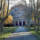Entrada del Monasterio de las dominicas de Prulla - Francia