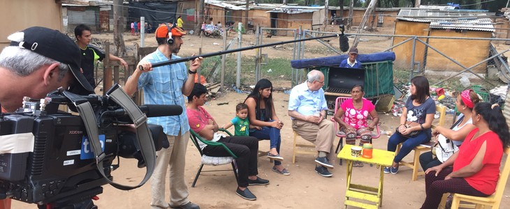 Grabación de Pueblo de Dios en Tacumbú (Paraguay)