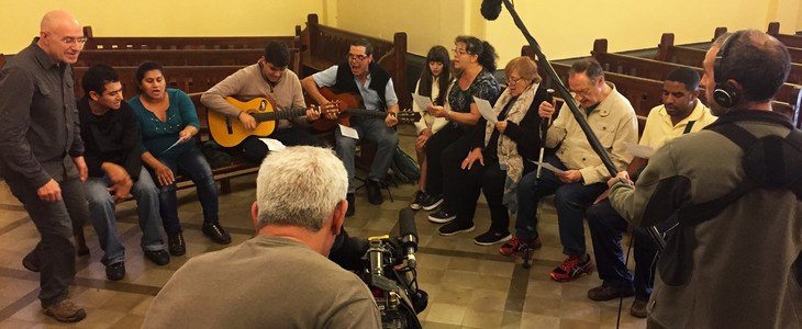 Grabación de Pueblo de Dios en Uruguay