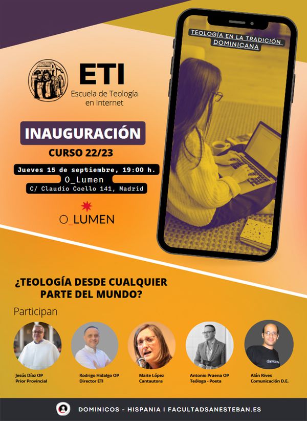 Inauguración curso teologia ETI 2022-23