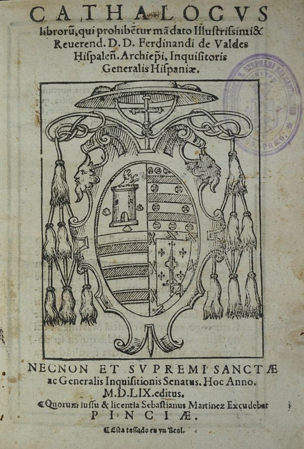 Índice de libros prohibidos 1559