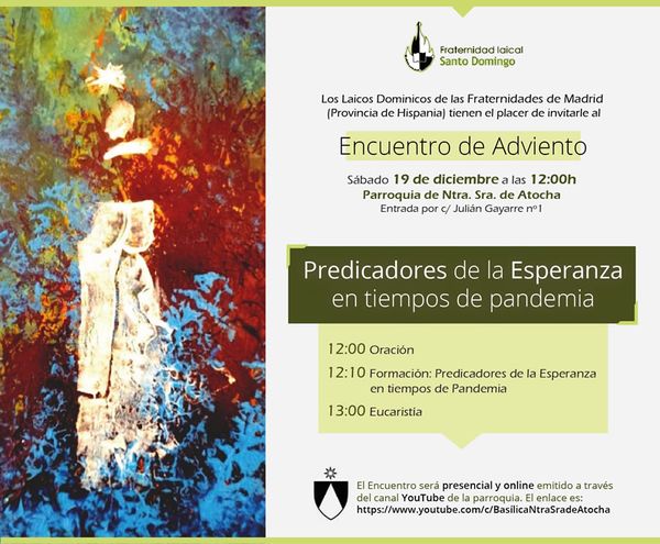 Invitación Encuentro de Adviento 2020 Encuentro de Adviento 2020