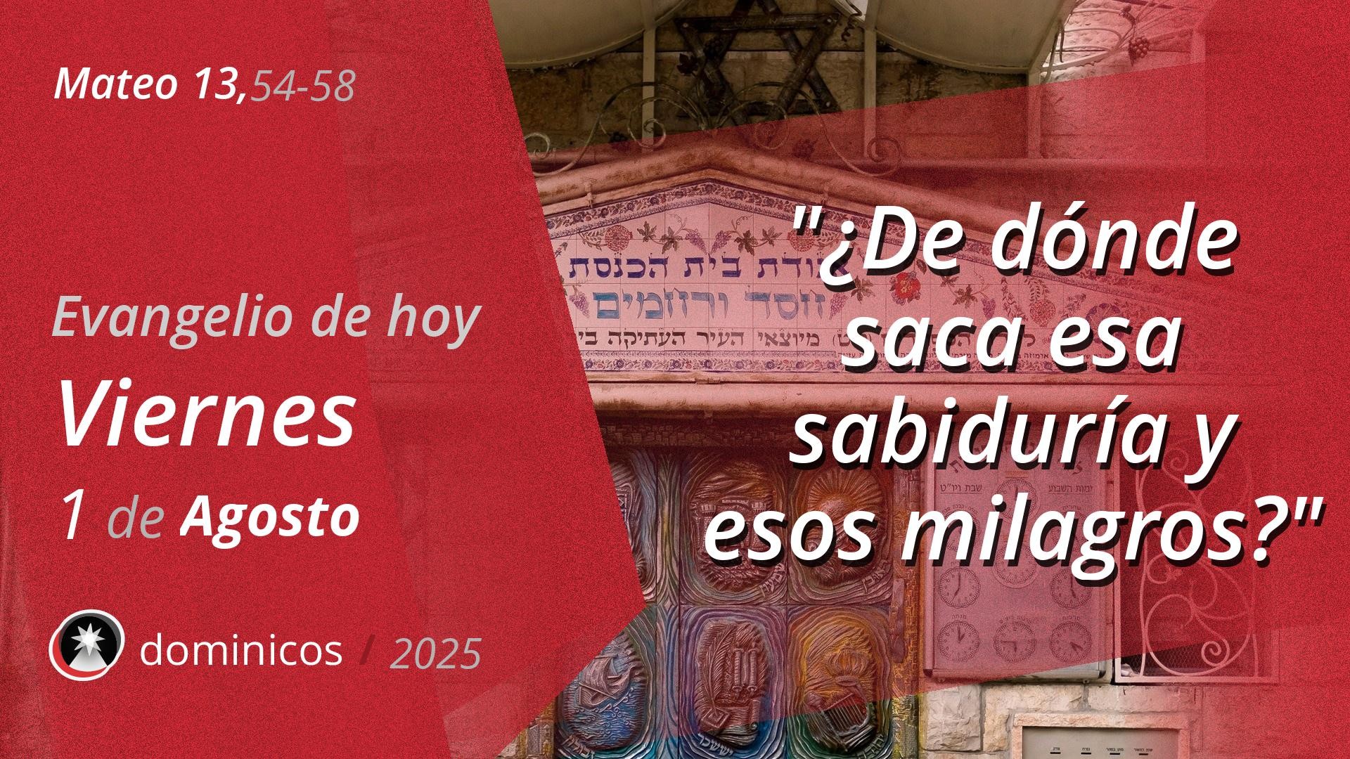 Evangelio de hoy en vídeo