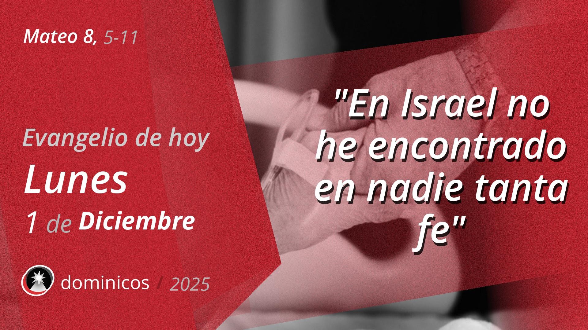 Evangelio de hoy en vídeo