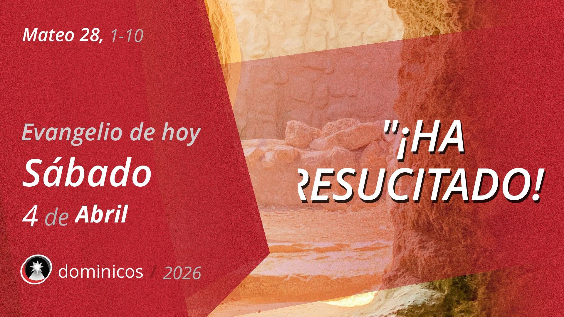 Evangelio de hoy en vídeo