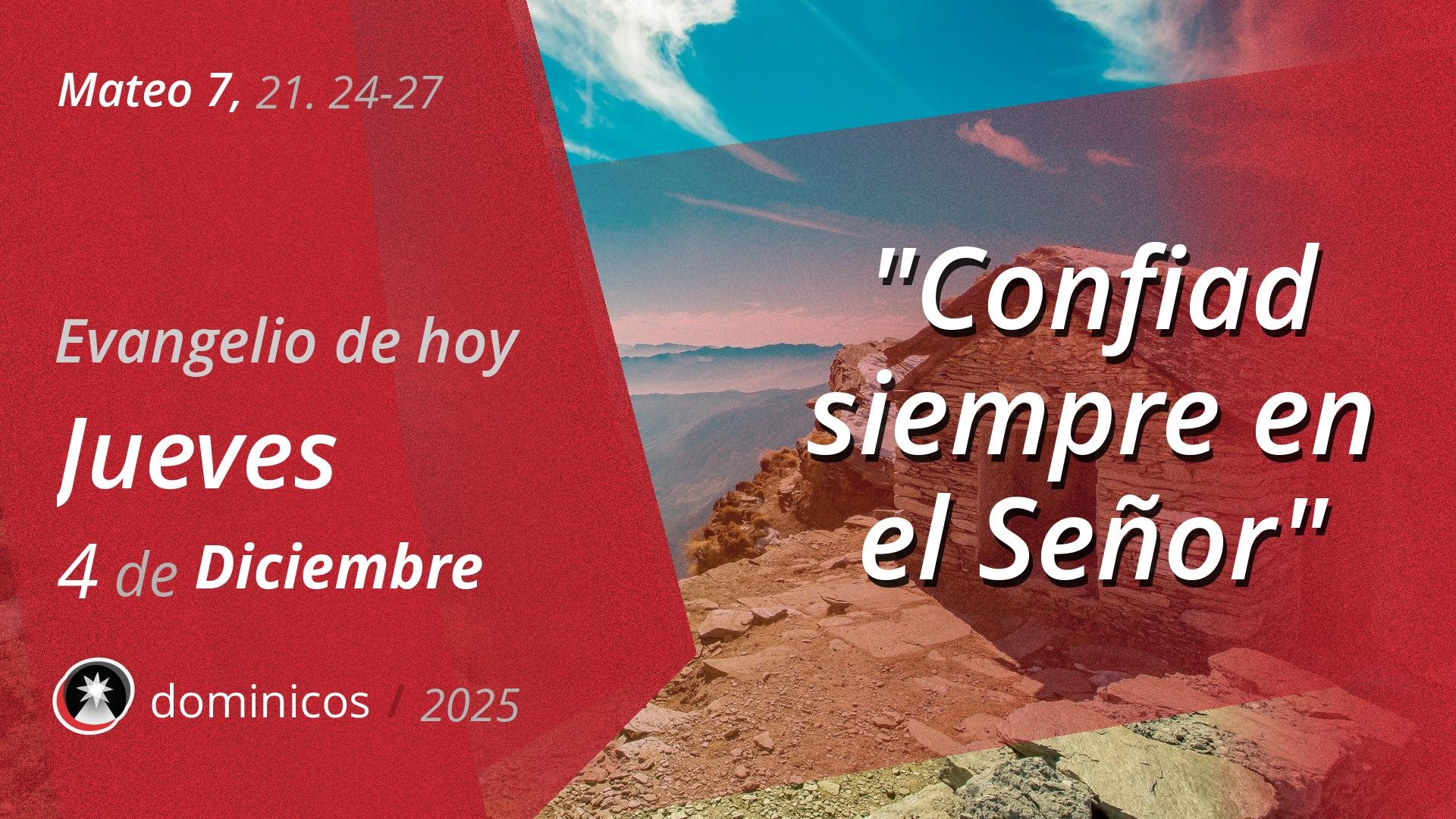 Evangelio de hoy en vídeo