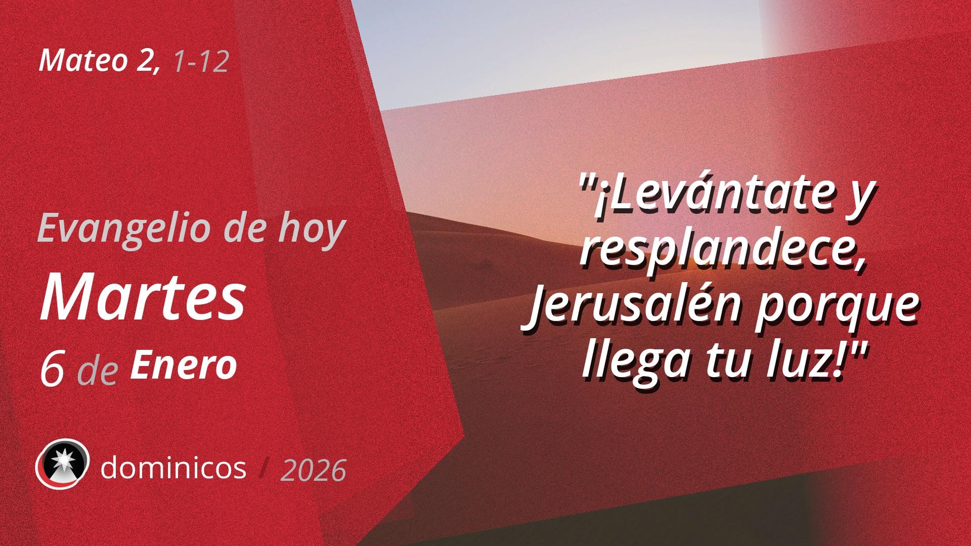 Evangelio de hoy en vídeo