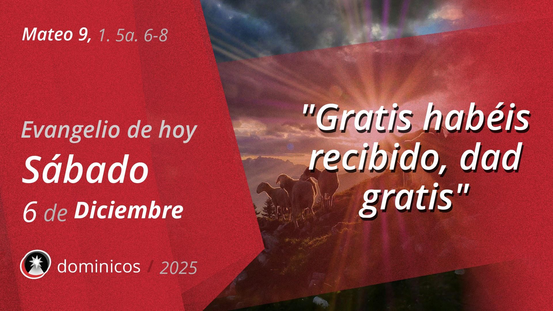 Evangelio de hoy en vídeo