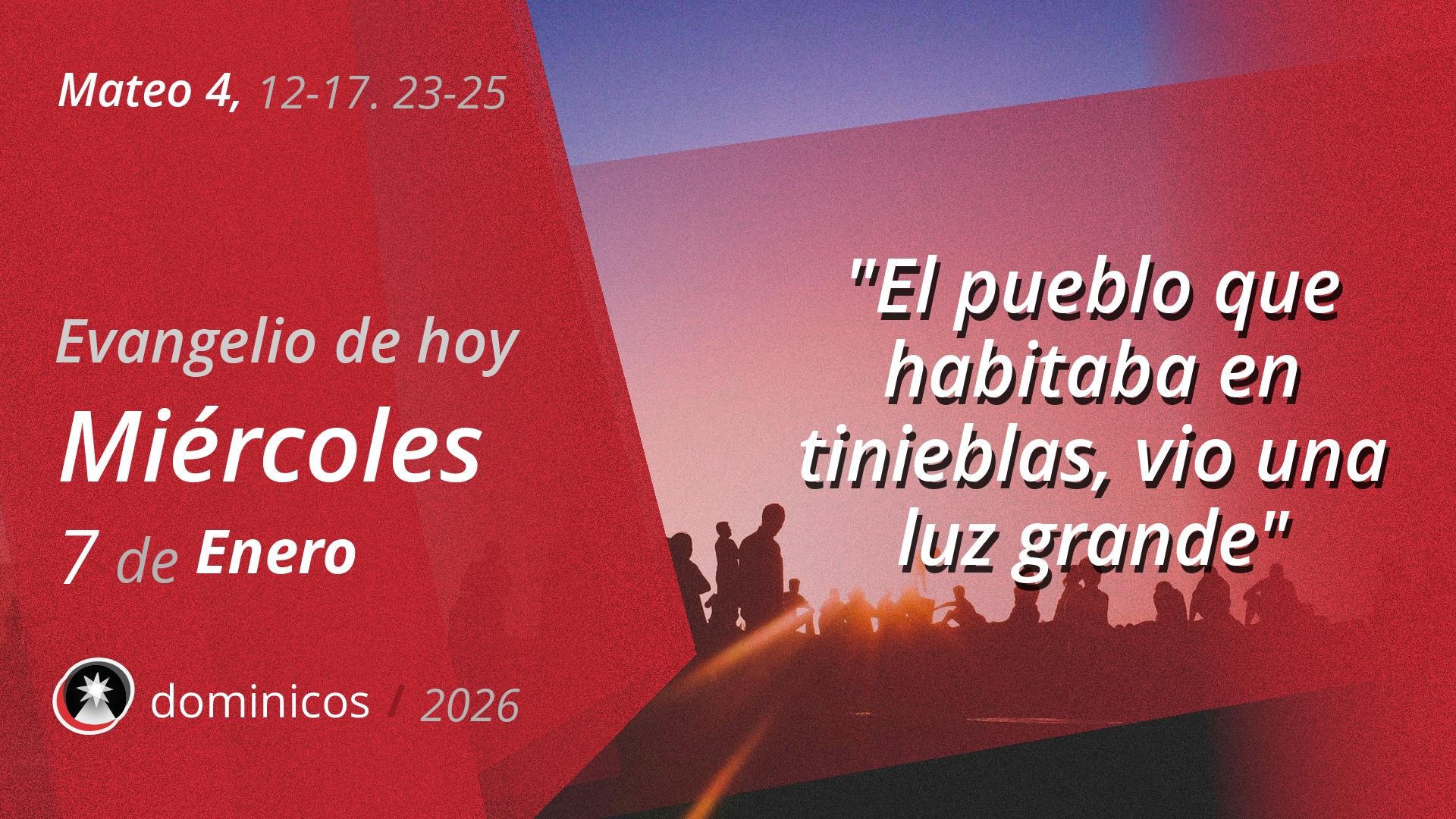 Evangelio de hoy en vídeo