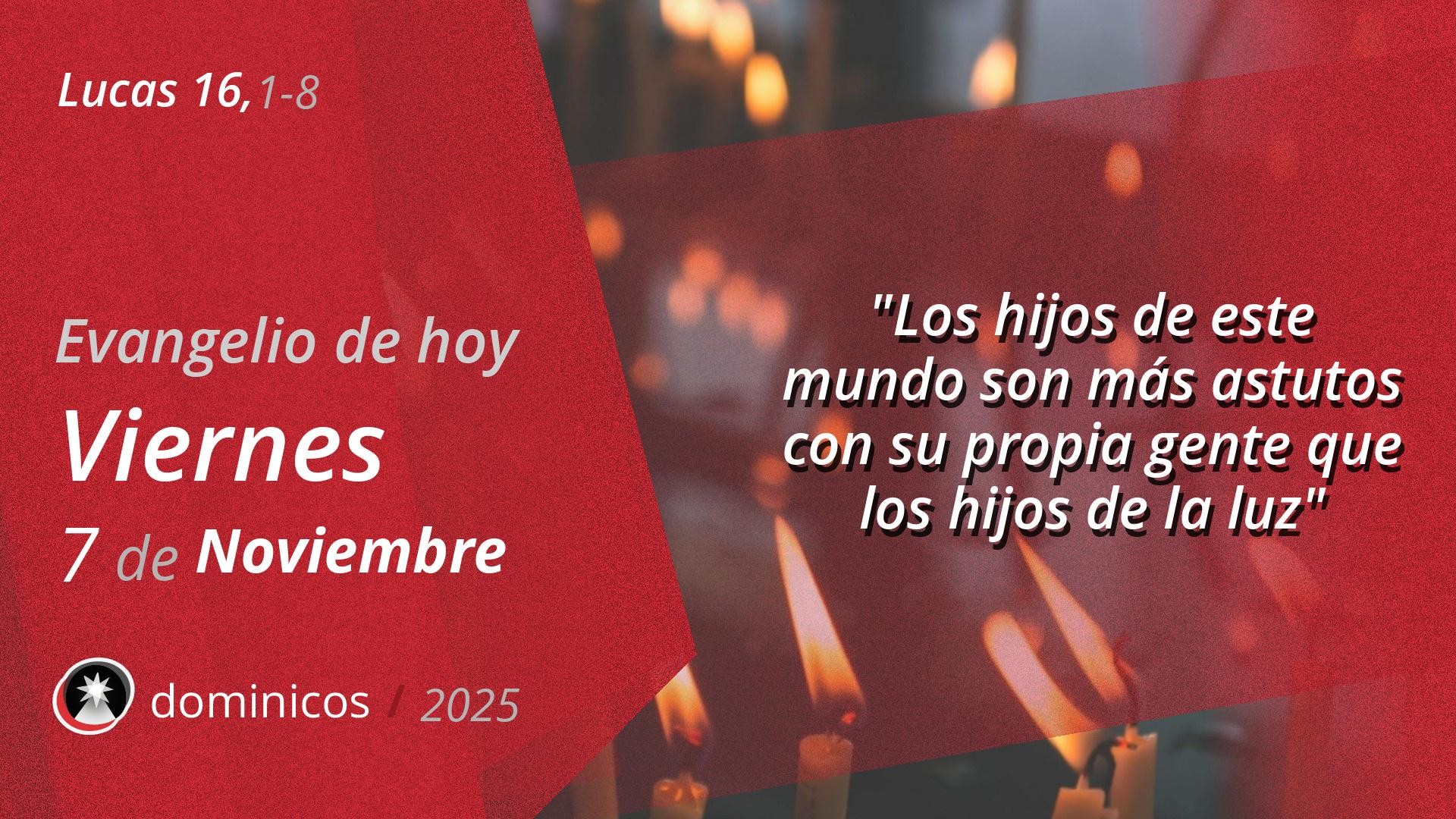 Evangelio de hoy en vídeo