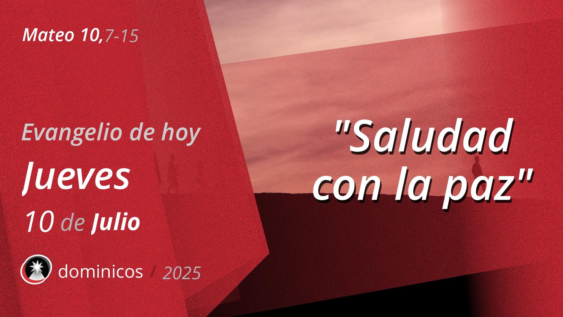 Evangelio de hoy en vídeo