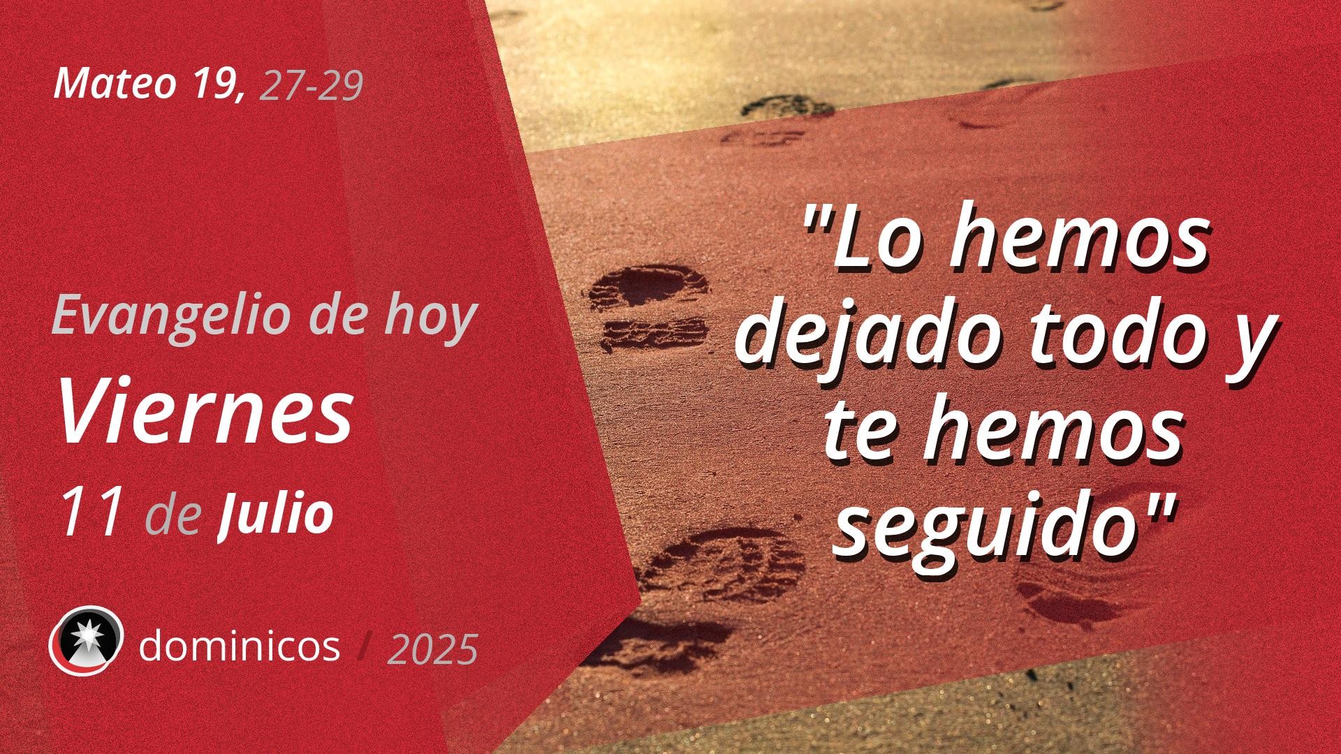 Evangelio de hoy en vídeo