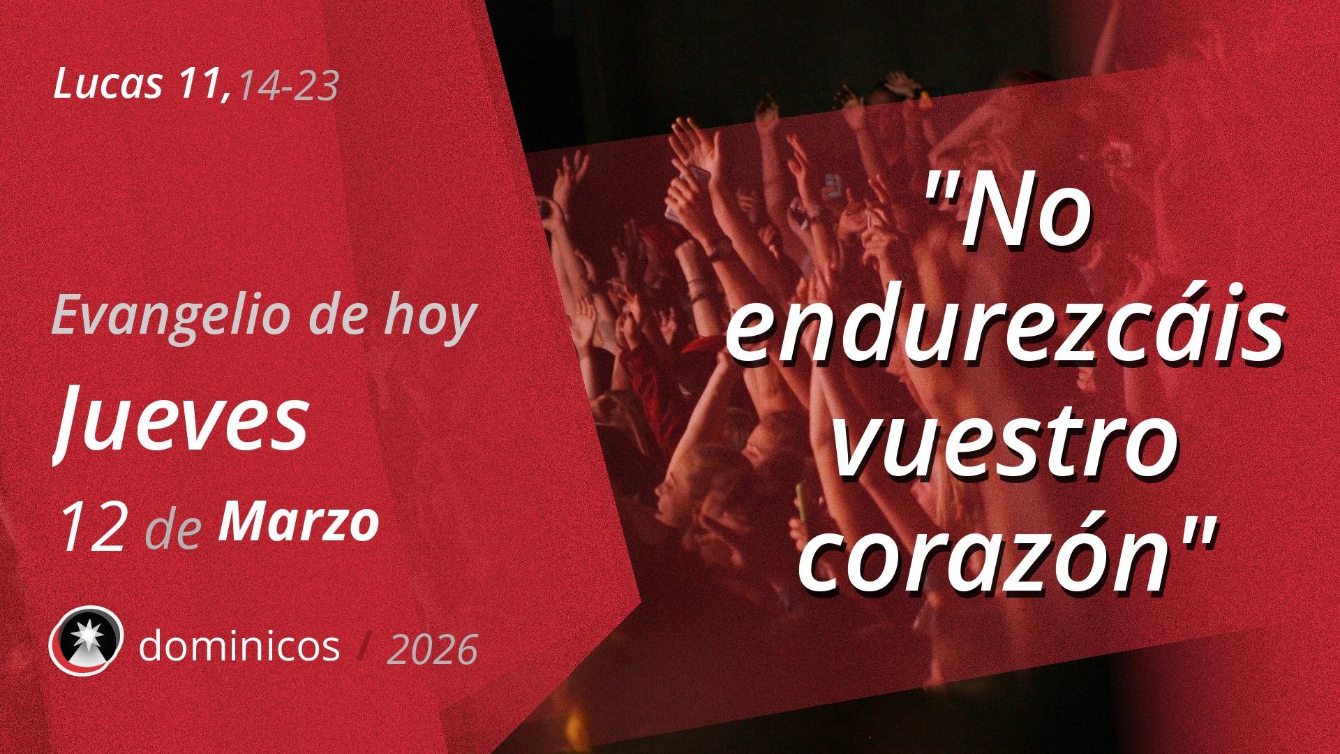 Evangelio de hoy en vídeo
