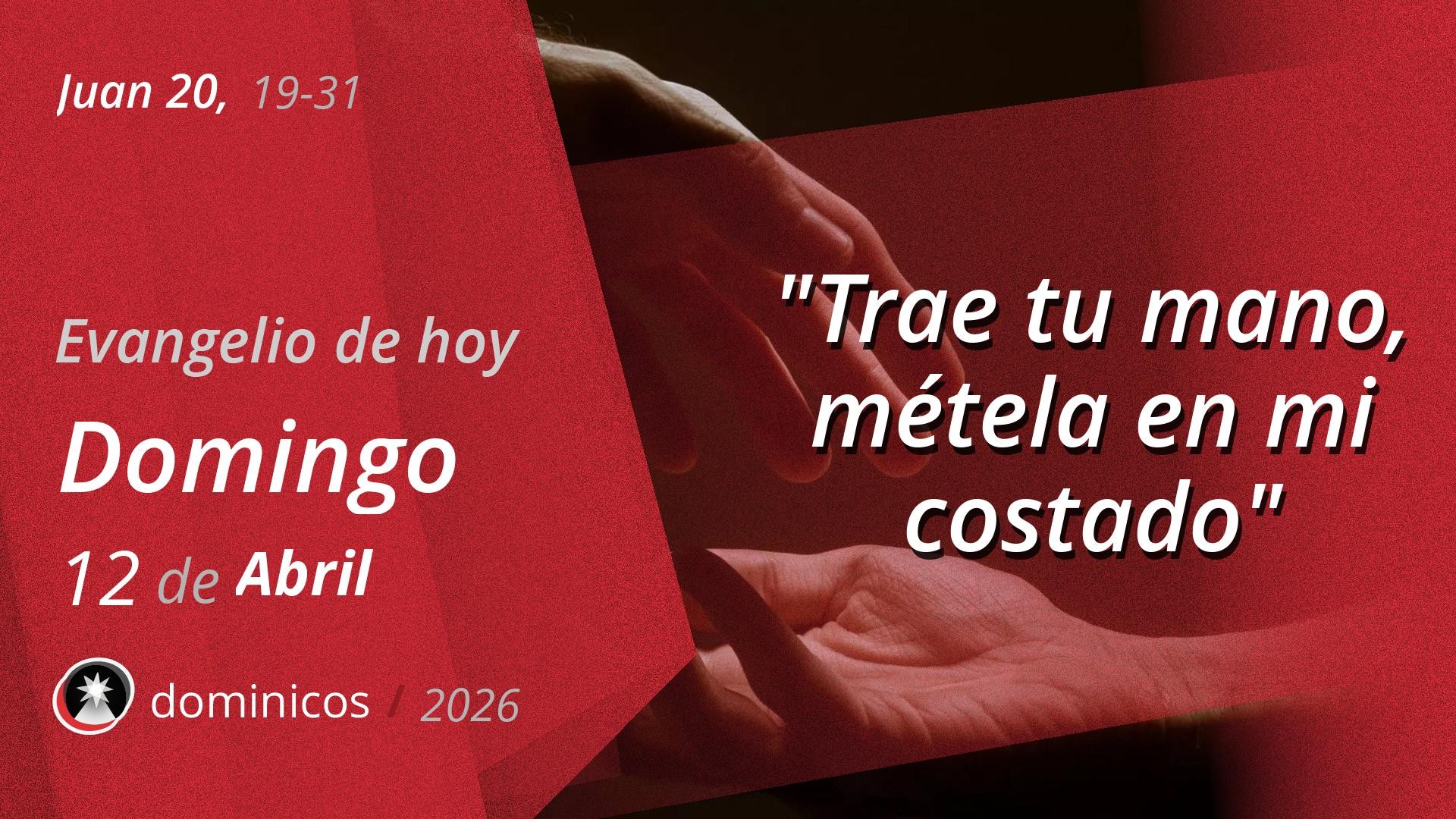 Evangelio de hoy en vídeo