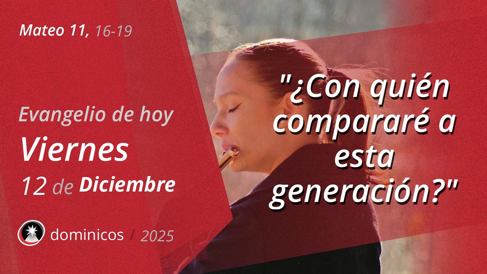 Evangelio de hoy en vídeo