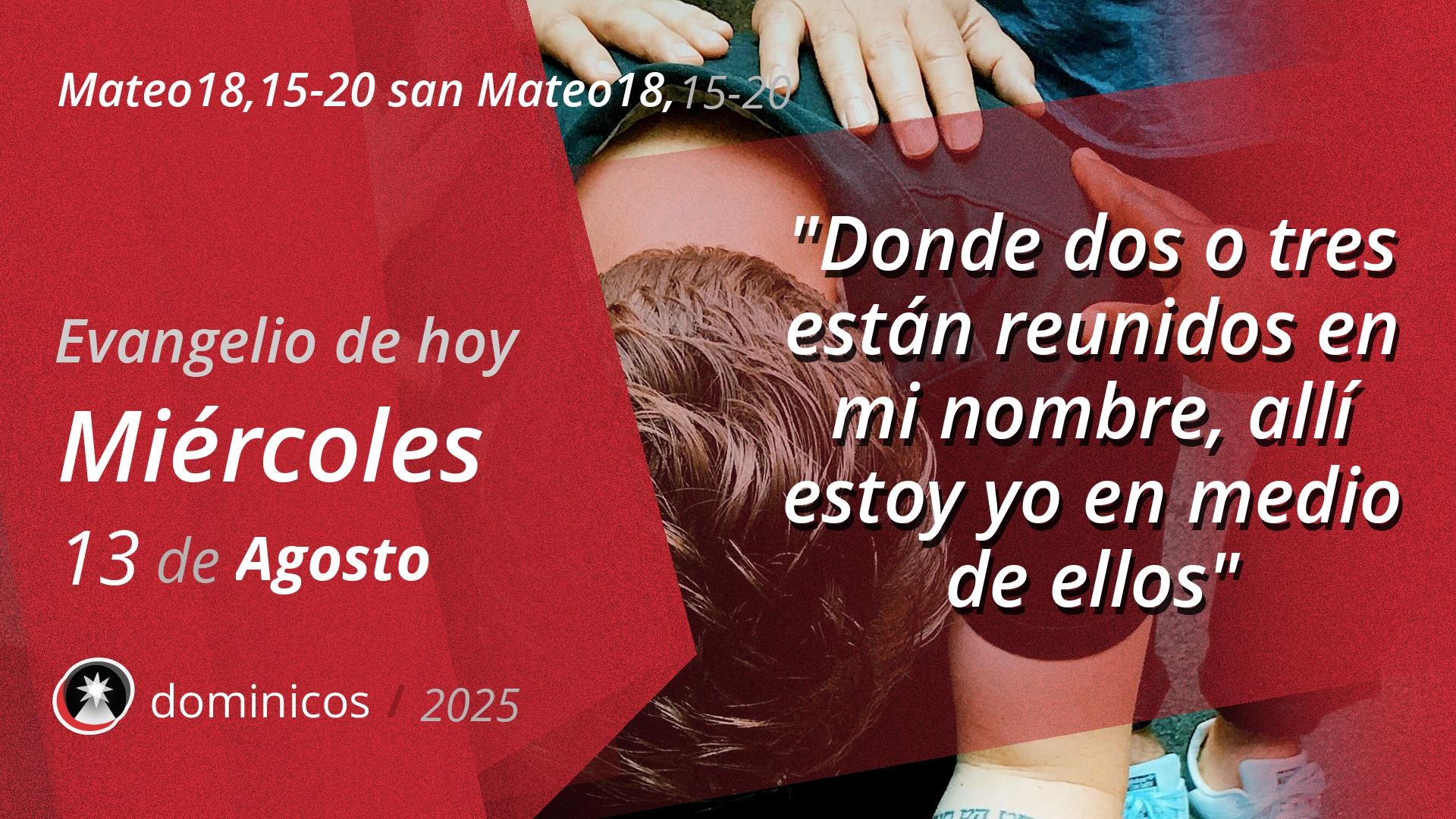 Evangelio de hoy en vídeo