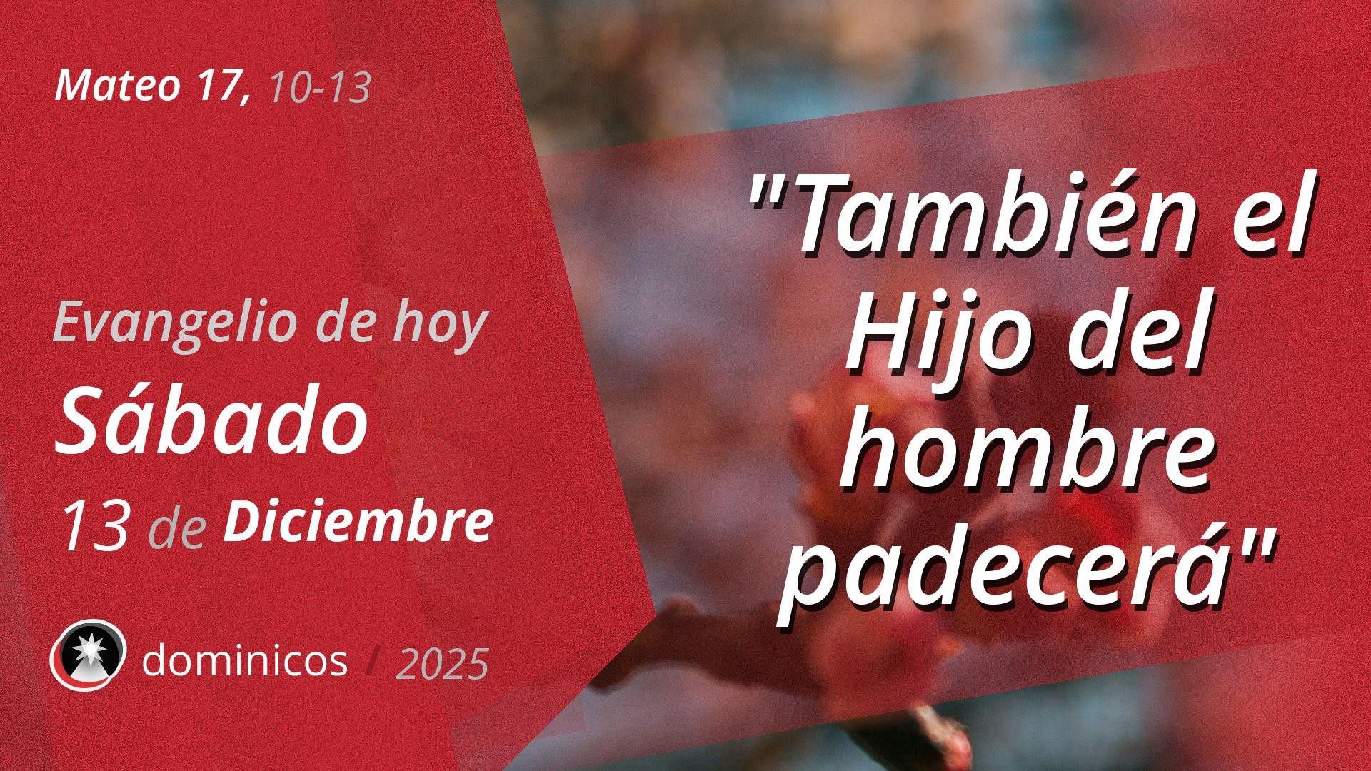 Evangelio de hoy en vídeo