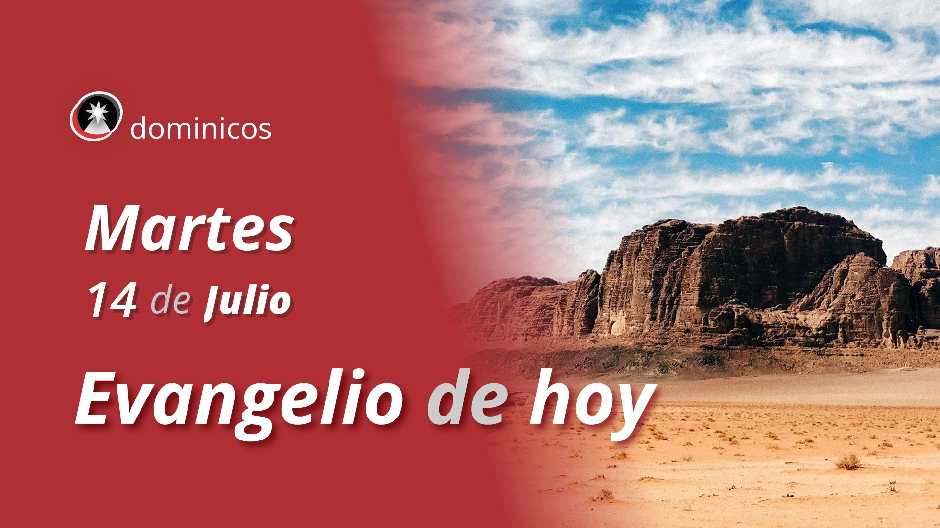 Evangelio de hoy en vídeo