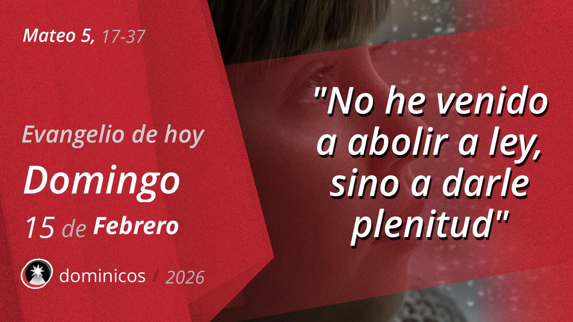 Evangelio de hoy en vídeo