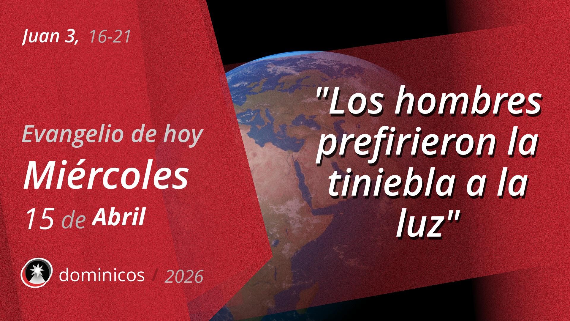 Evangelio de hoy en vídeo