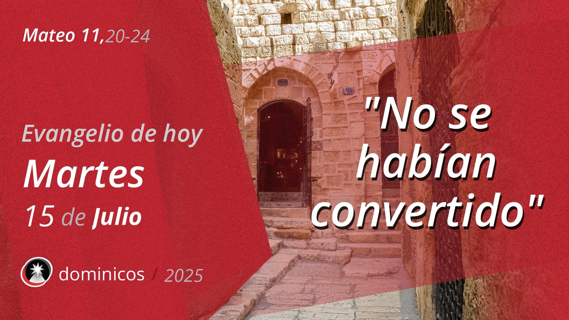 Evangelio de hoy en vídeo