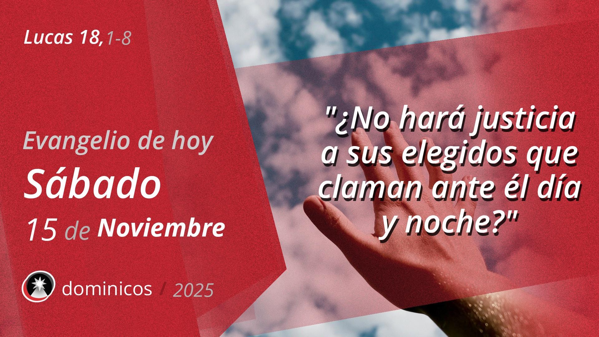 Evangelio de hoy en vídeo