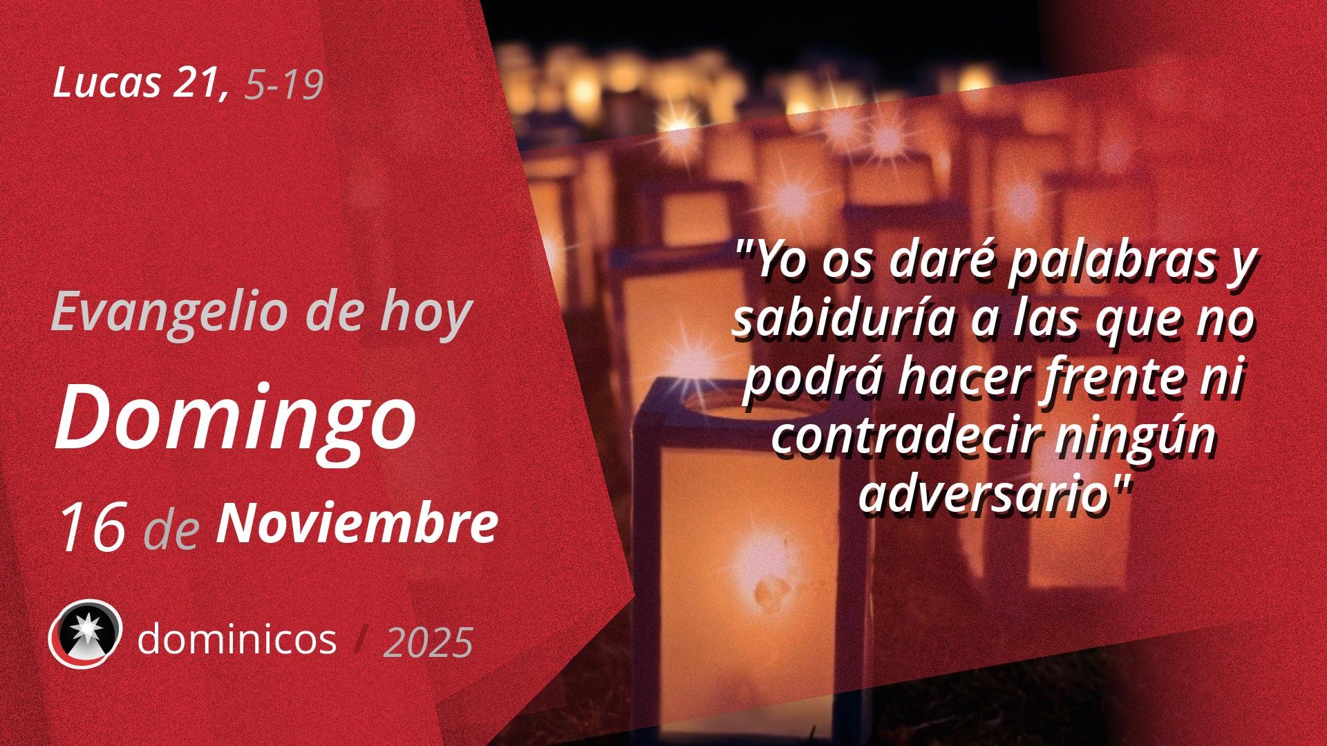 Evangelio de hoy en vídeo