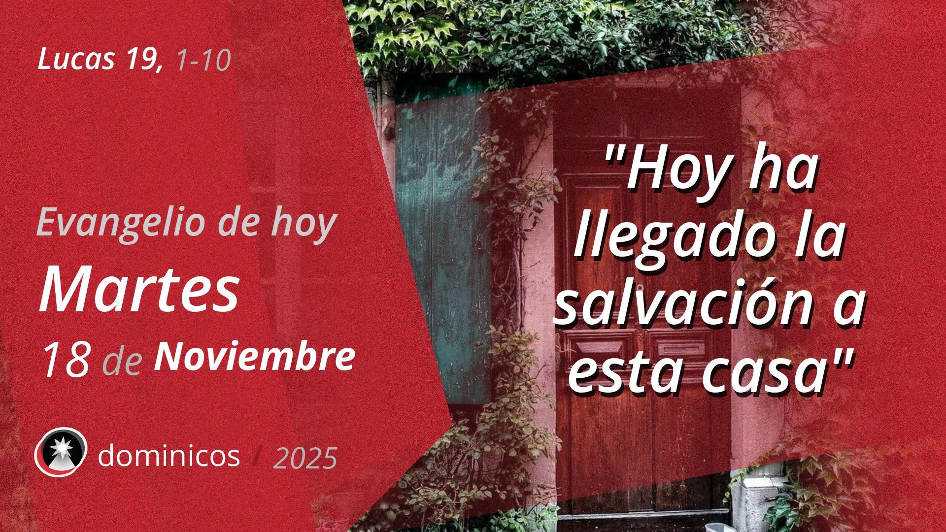 Evangelio de hoy en vídeo