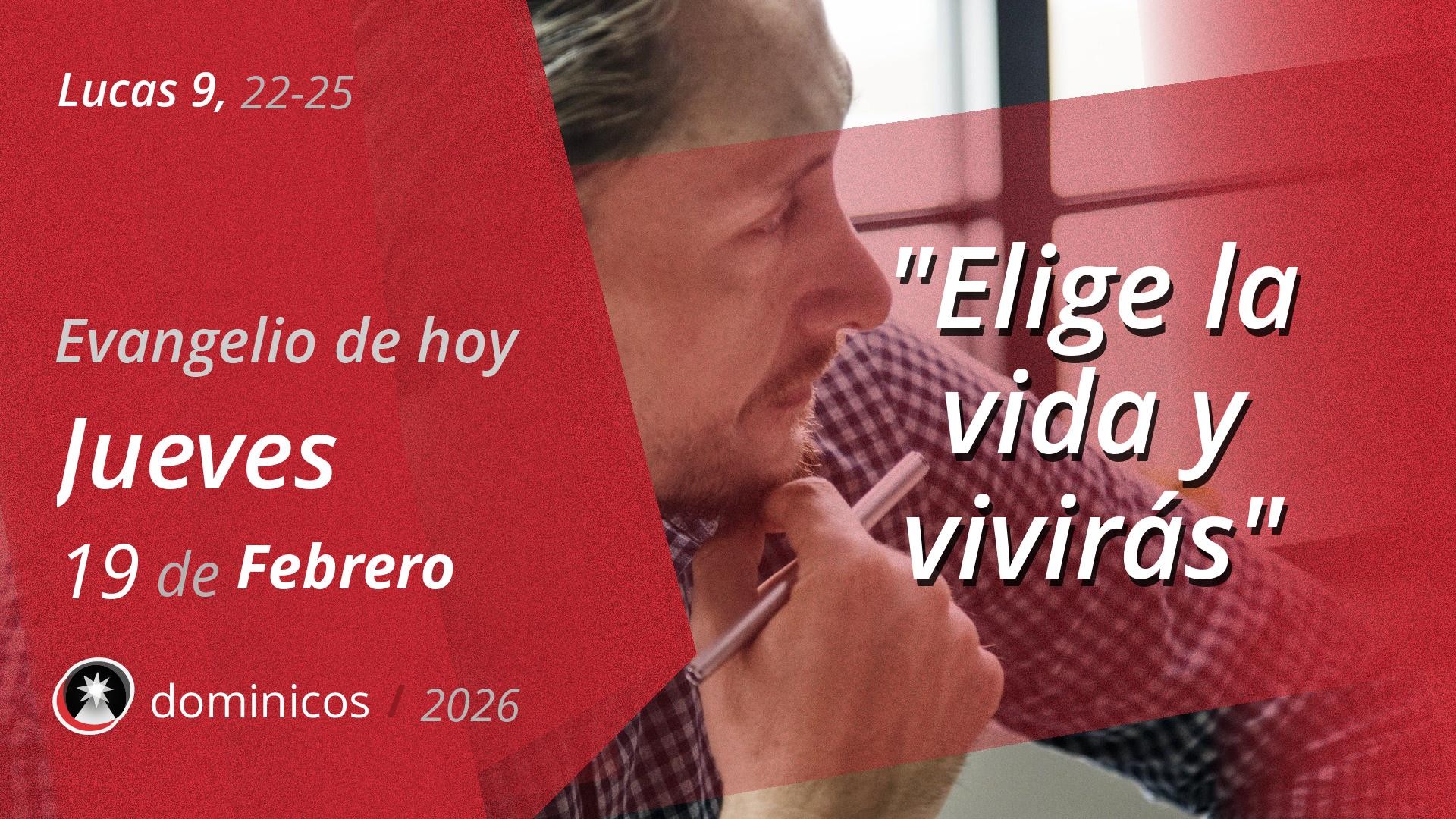 Evangelio de hoy en vídeo