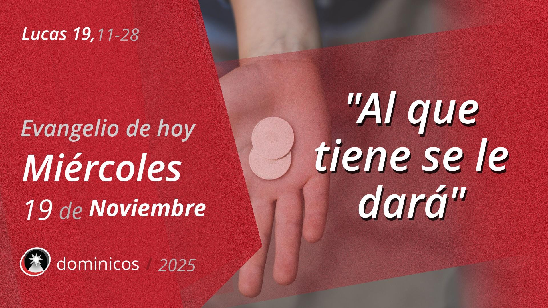 Evangelio de hoy en vídeo