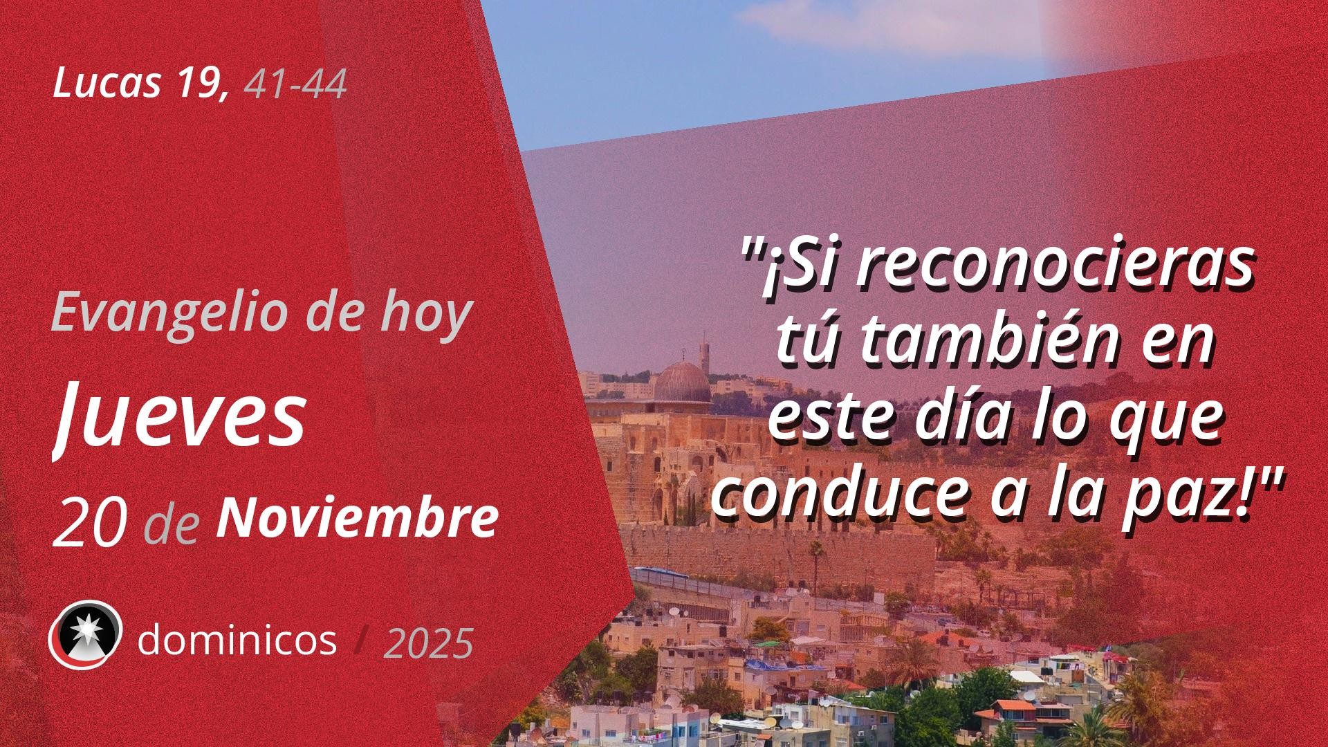 Evangelio de hoy en vídeo