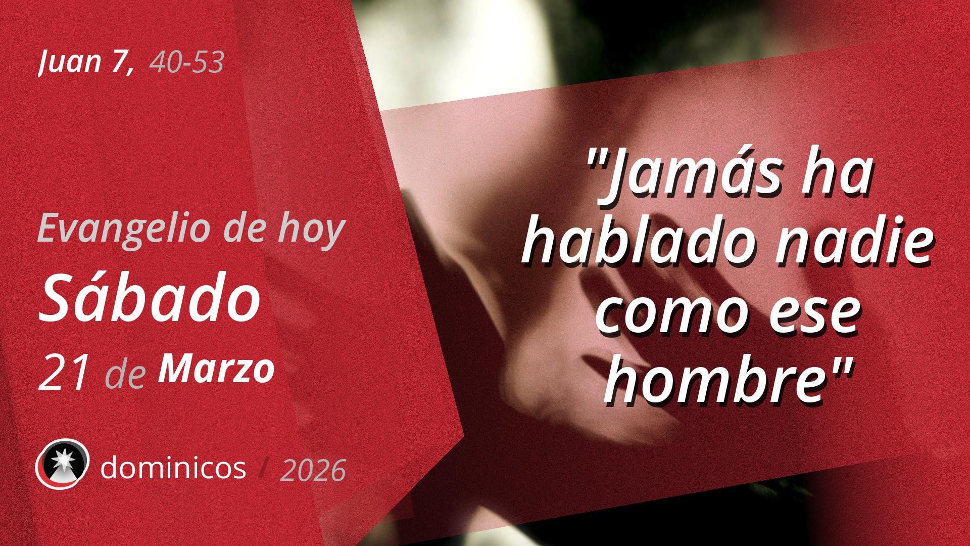 Evangelio de hoy en vídeo