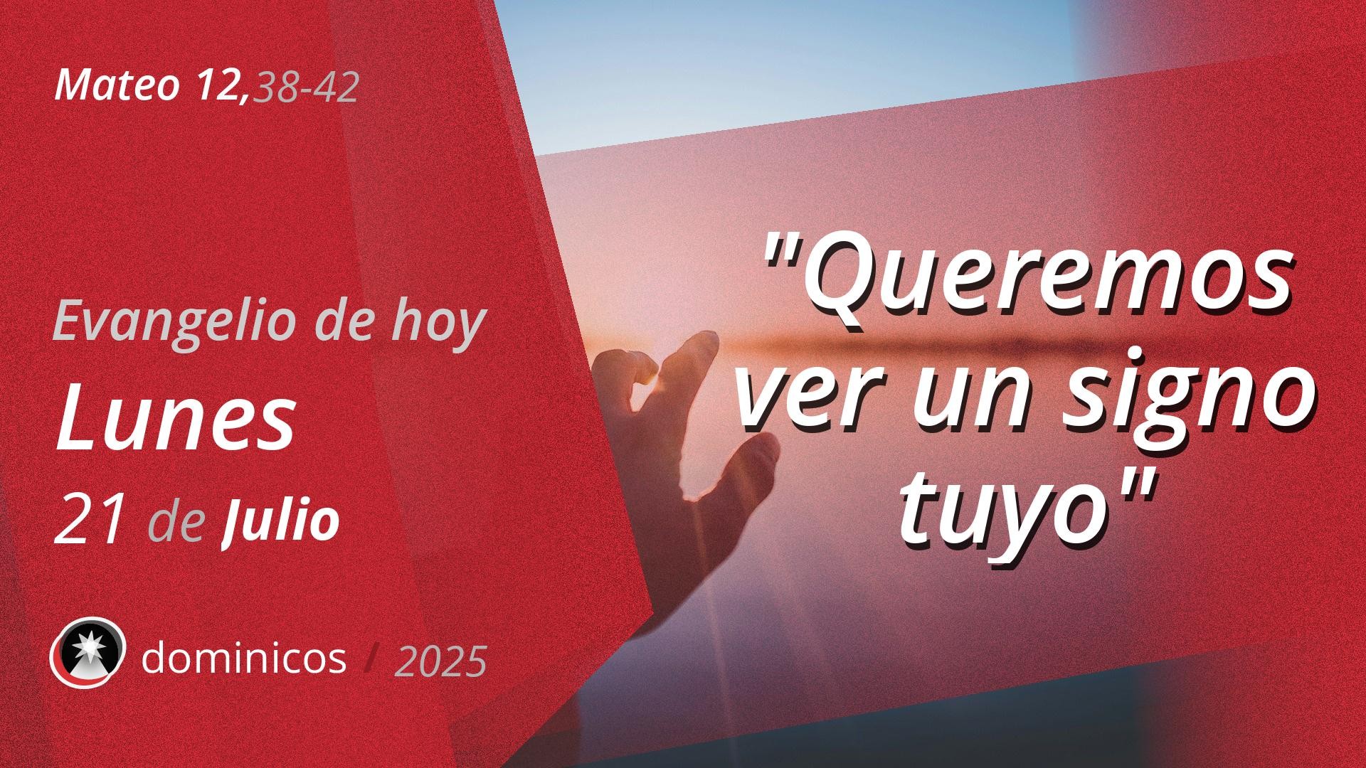 Evangelio de hoy en vídeo
